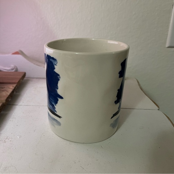 Anthropologie Hotel Magique Cobalt Blue Dove Mug - Picture 3 of 6